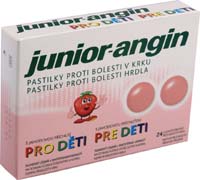 Junior-Angin pastilky pro děti 24ks