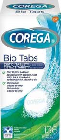 Corega Antibakteriální čistící tablety 1 plato/8ks