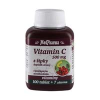 Medpharma Vitamin C s postupným uvolňováním tbl 107x500mg